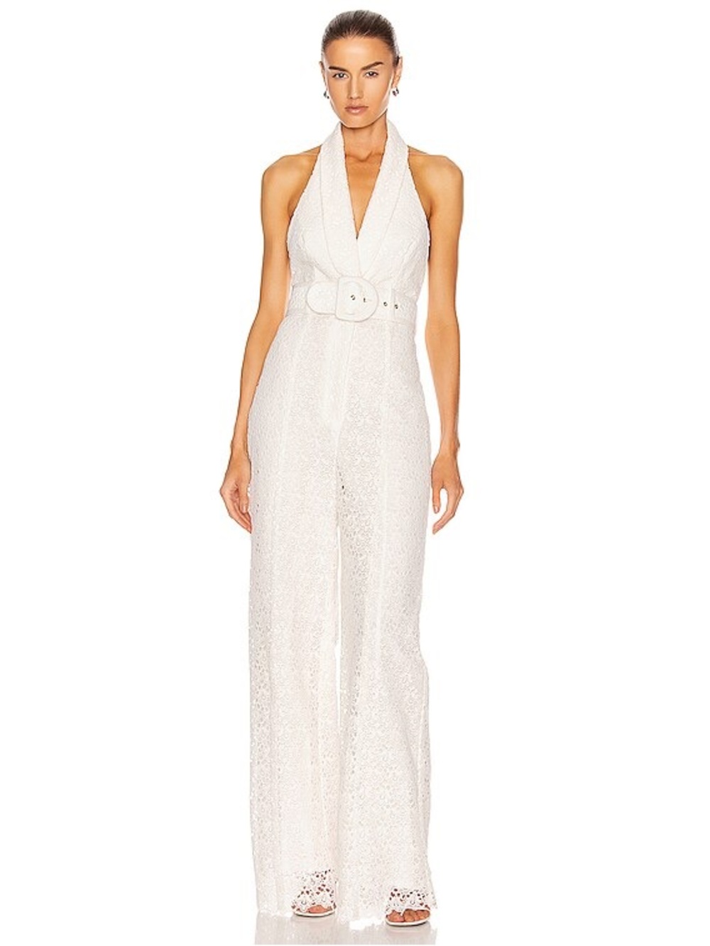 Zimmermann Super Eight Lace Jumpsuit